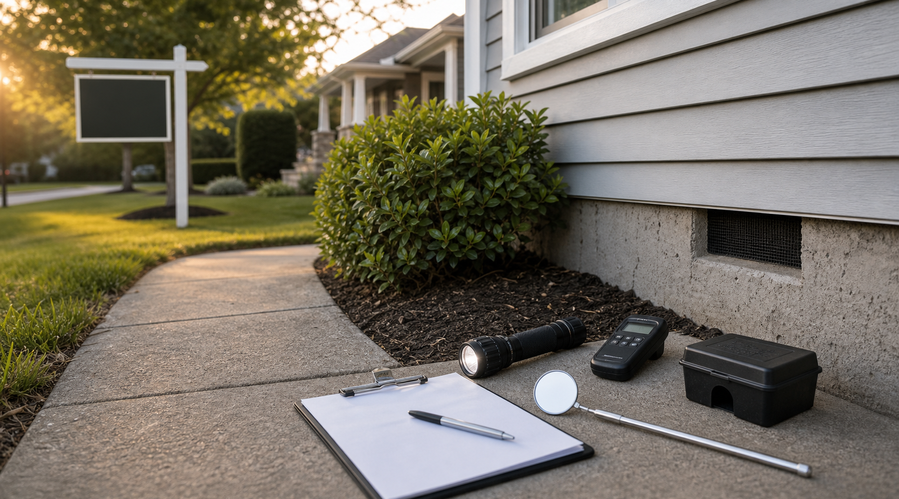 Real estate pest inspection service in Frederick MD