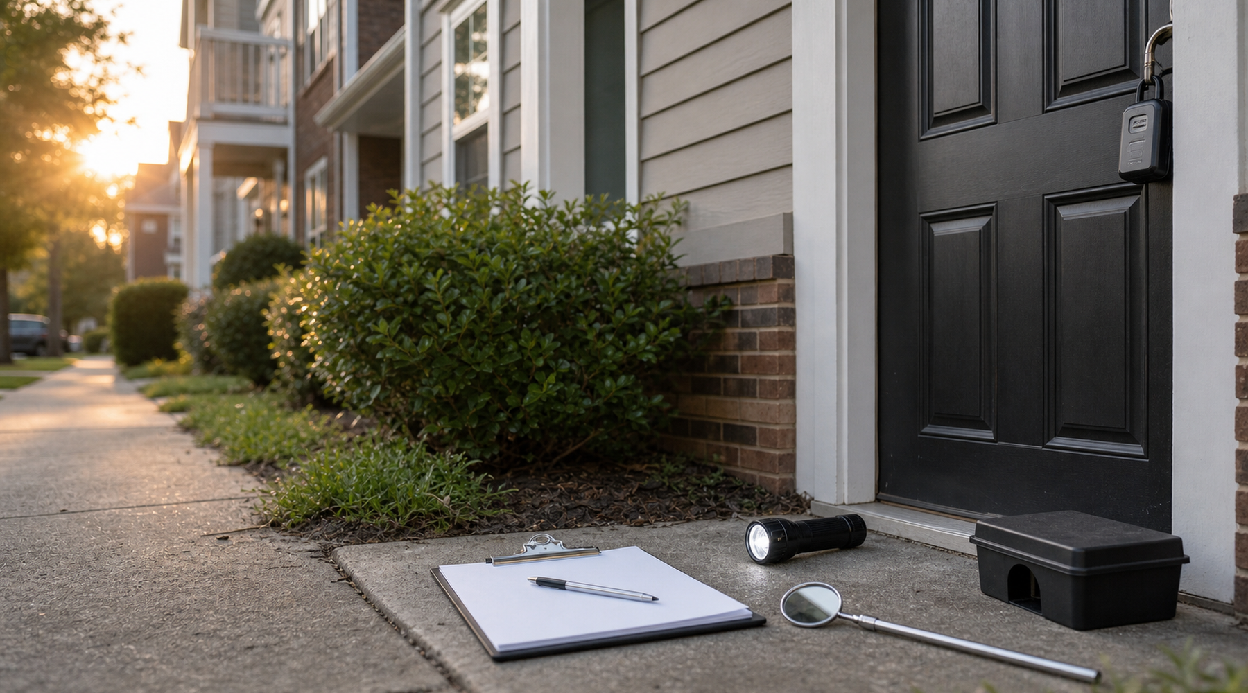 Rental property pest control service in Frederick MD