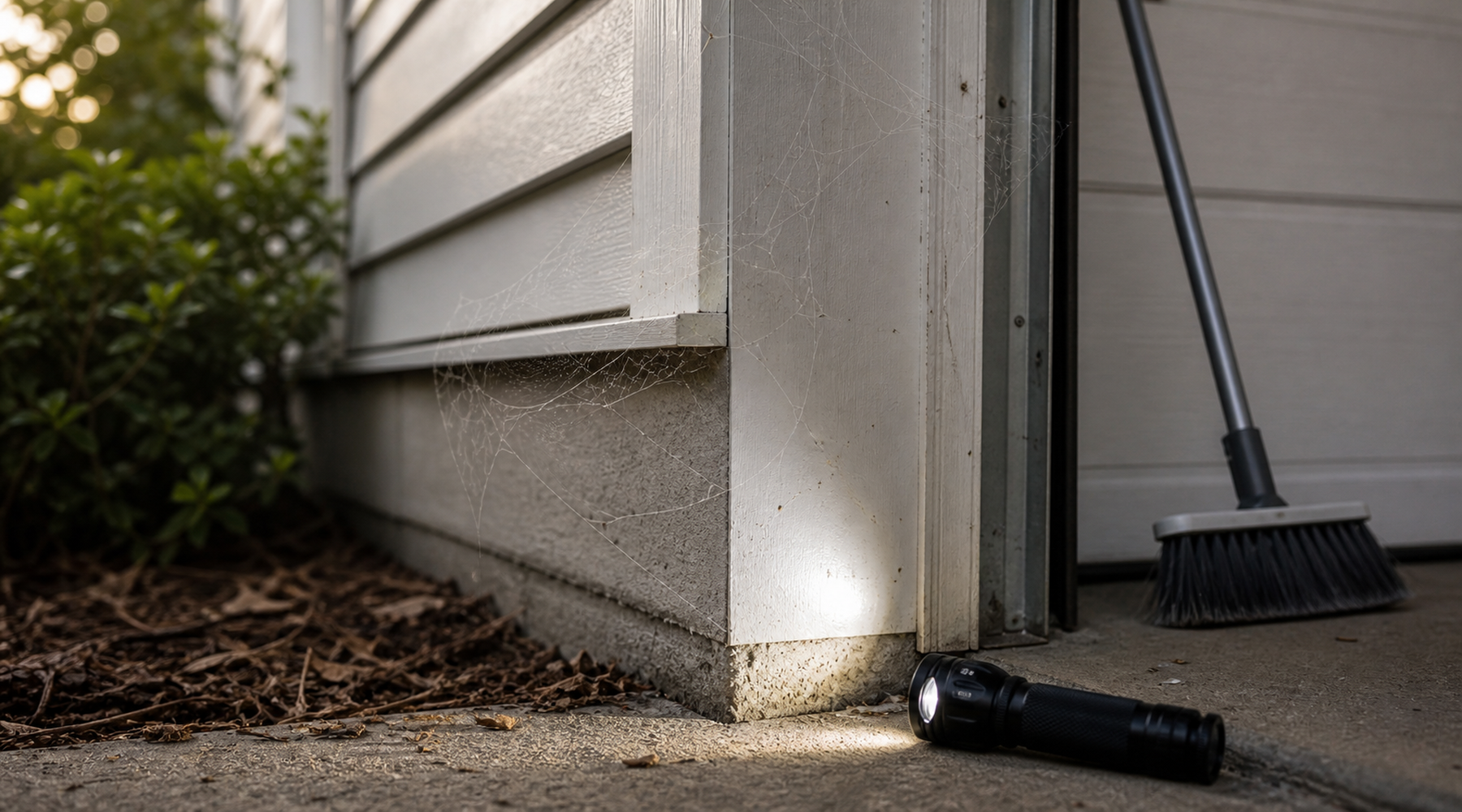 Spider control service for Frederick MD homes