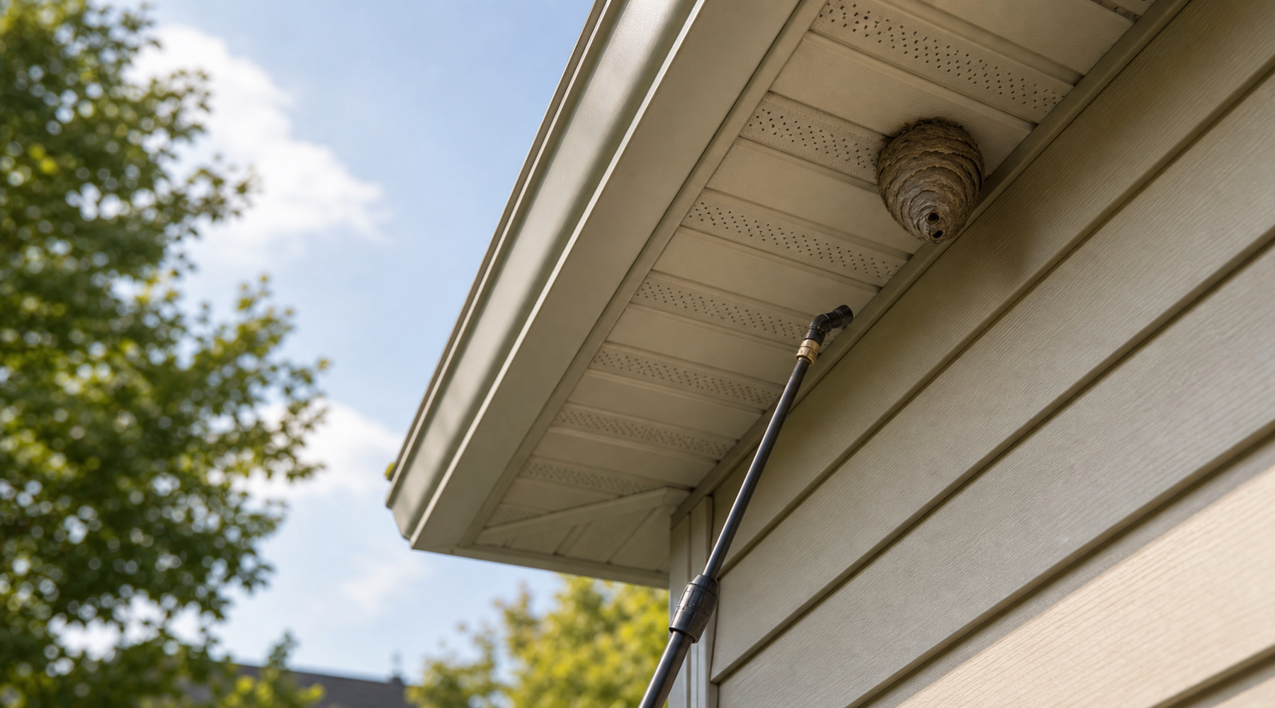 Wasp nest removal service in Frederick MD